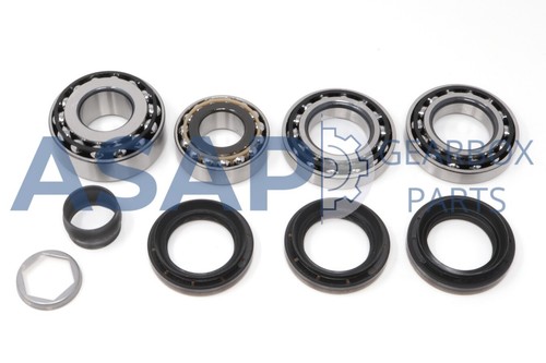 Front differential parts - front,