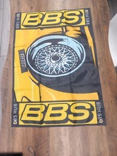 BBS WHEEL  BANNER  POLYESTER  60X90CM