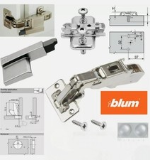 6 x Blum Clip On 170° Soft