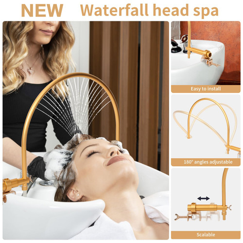 Head spa equipment frame - head, water