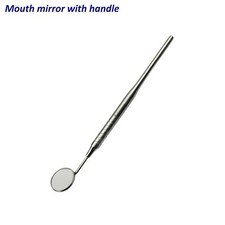 Dental Examination Diagnostic Tooth Inspection, Dentist Mouth mirror with Handle