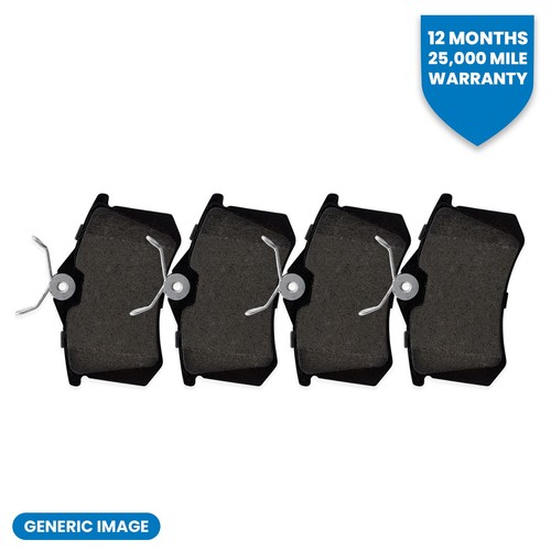 Rear brake pad set - rear,