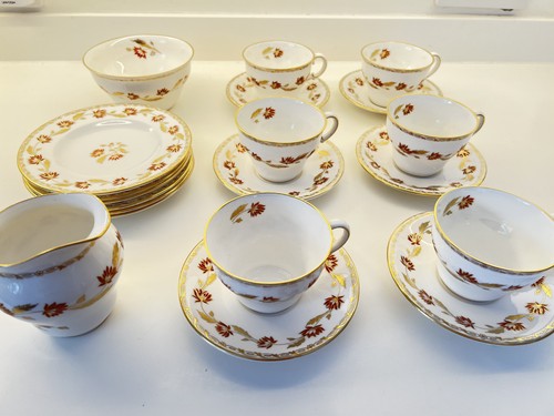 Vintage abbeydale tea set - vintage,
