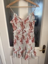 Zara Floral Mini Dress Size