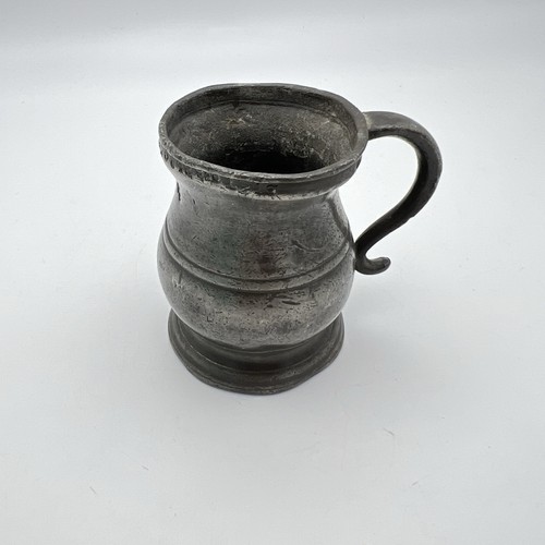 Antique vintage pewter gill - antique, 1