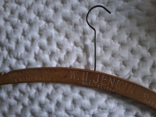 Vintage wooden coat - wooden,