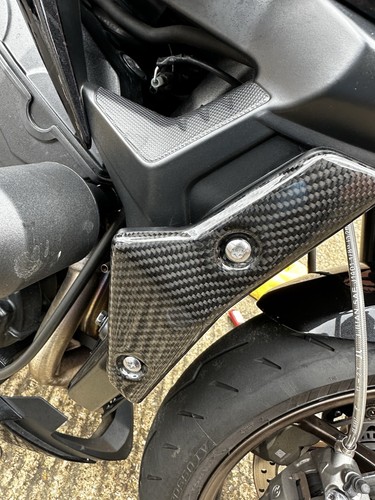 Carbon radiator covers side - covers,