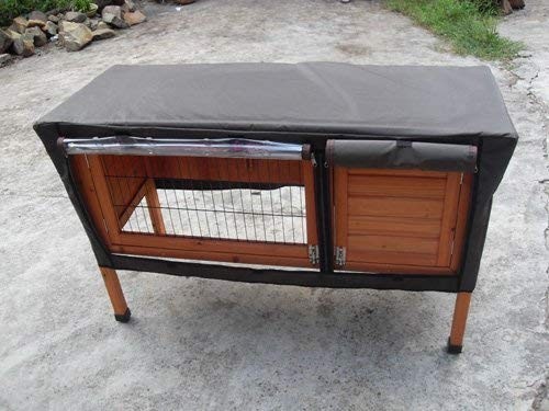 Bunny business hutch cover - hutch,