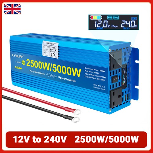 2500w 5000w pure sine - 5000w,