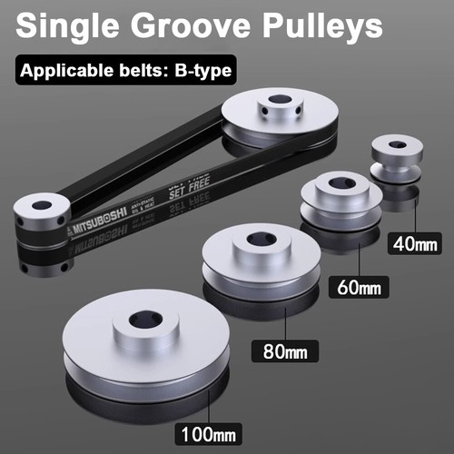 80 100mm pulley - 50/60/80/100mm,