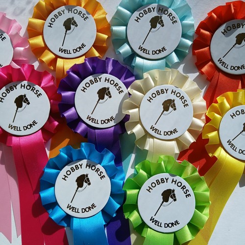 Horse rosettes hobby - horse,
