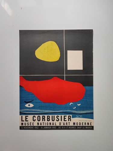 Corbusier poster exhibition - le,