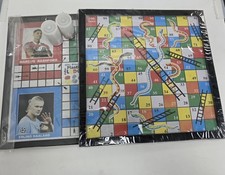 African Ludo Board With Snake And Ladder (2 in 1)