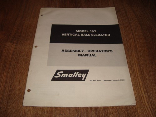 Smalley model 167 vertical - model,