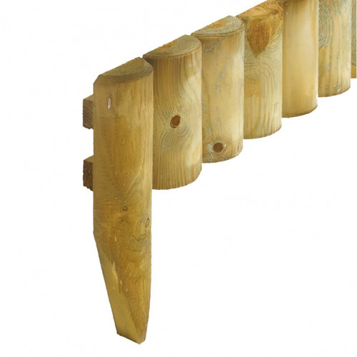 Wooden log picket - wooden,