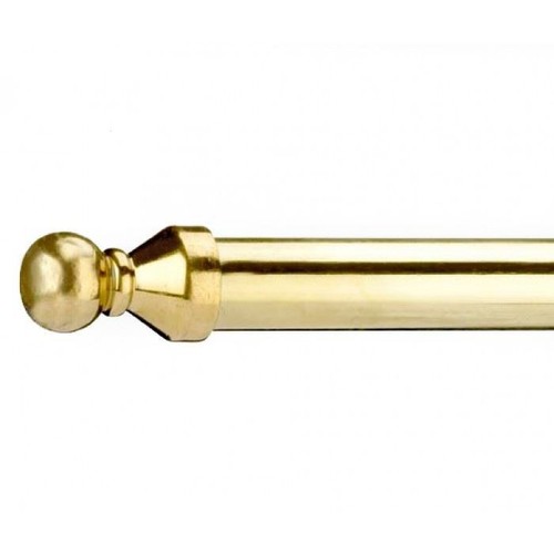 Polished brass stair rods - rods, with