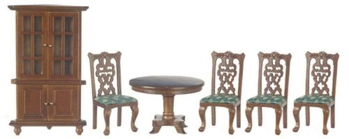 Dolls house victorian walnut - dolls,