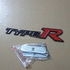 1x Black Glossy Red TYPE-R