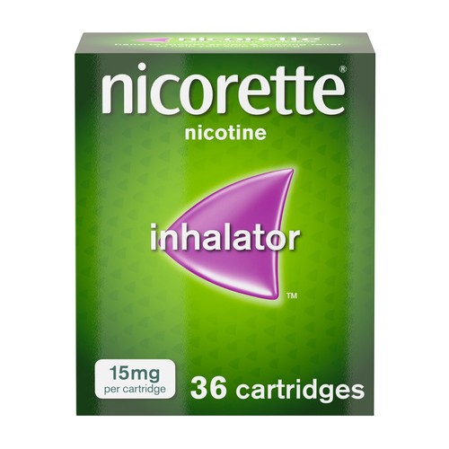 Nicorette 15mg inhalator - inhalator, 36