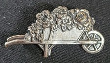 Vintage Wheelbarrow Of Flowers