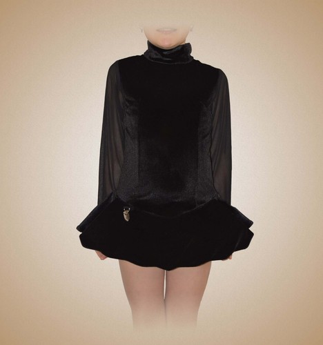 Black irish dance dress - black,