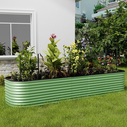 Garden metal raised vegetable - metal,