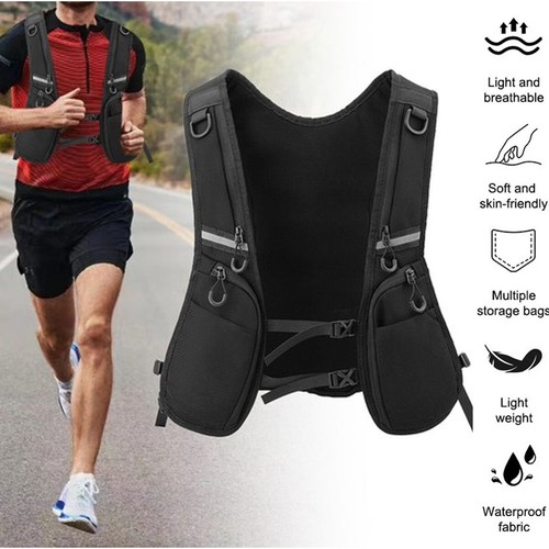Reflective running vest - reflective-running, pack
