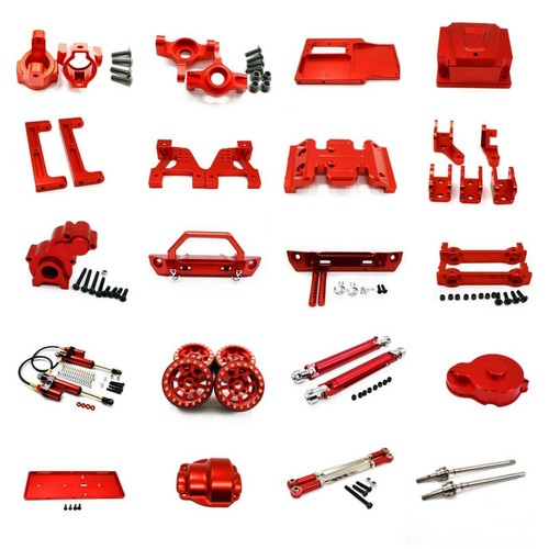 Alloy metal upgrade part - upgrade, red