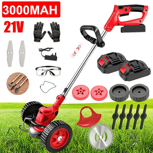 Cordless grass trimmer 21v - cordless,