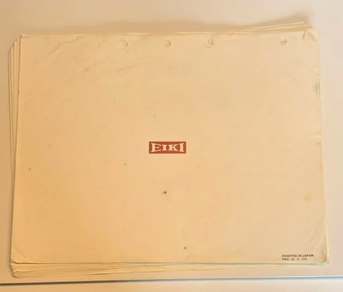 Eiki 16mm projector service - eiki,