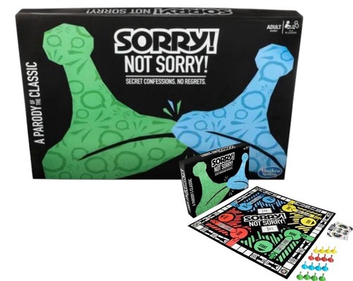 Hasbro sorry not - sorry, adult