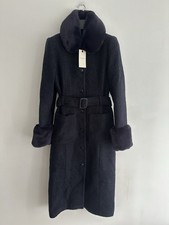 TED BAKER COAT 10 LONG NAVY