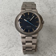 1969 Omega Genève Dynamic Manual Wind 135.033 Blue Dial Swiss Watch - Full Set