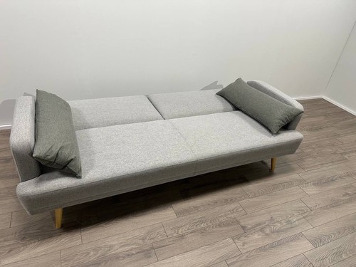 Andy grey fabric - grey, seater