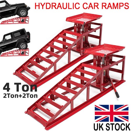 Pair lifting car ramp jack - car, 4