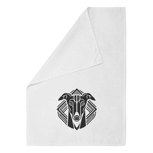 Art deco greyhound cotton - 'art,
