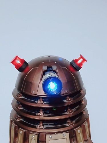 Dalek ears red light pair - ears,