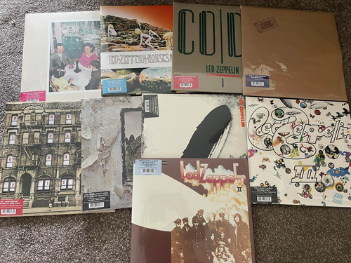Led zeppelin vinyl - x, lp