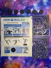 Warhammer 40k Imperium Issue 3 x2 Models - Space Marine Assault Intercessors x 6