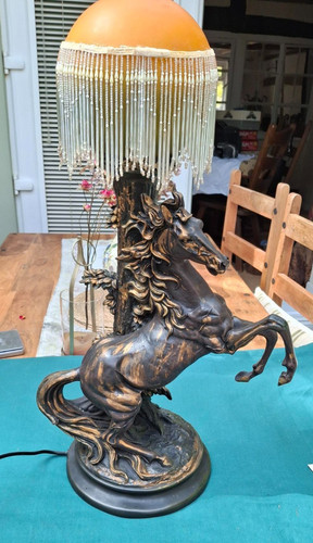 Rearing stallion sculptured - rearing,