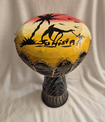 Vintage african drum tunisian - drum,