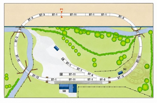 Peco setrack plan track - setrack,