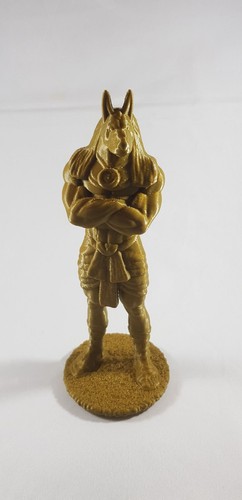 Anubis statue golden 002 18cm - statue, #002