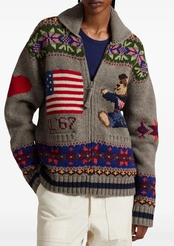 Polo ralph lauren bear - polo, flag