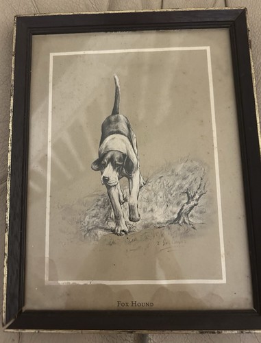 Foxhound print clayes - print,