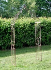 Metal Garden Arch Cream or