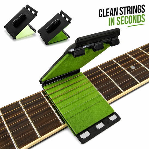 Guitar string cleaner tool - guitar,