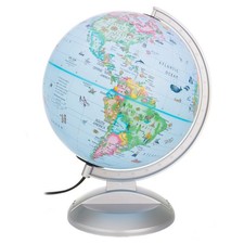 Globe 4 Kids. Childrens globe, accurate. Kids room, lamp. Georgraphy. Space.