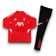 Liverpool F.C. 25/26 Adidas Red Adult Training Tracksuit - S-XXL