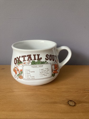 Oxtail soup vintage 1970s - oxtail,